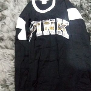 New Pink  long sleeve tee